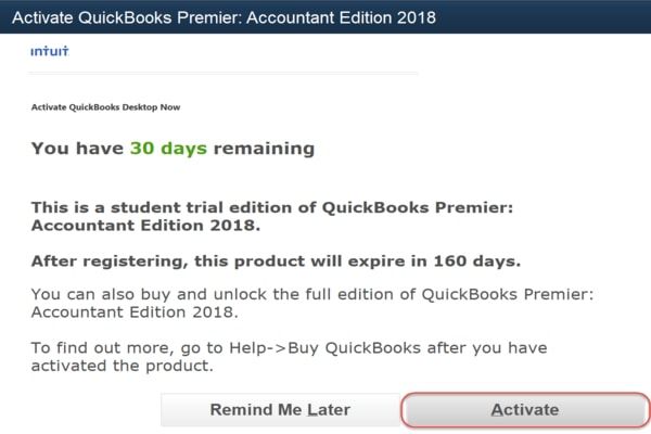 quickbooks 30 day trial download